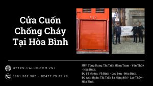 Cửa Cuốn Chống Cháy Hòa Bình