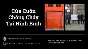 Cửa Cuốn Chống Cháy Ninh Bình