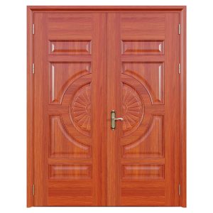 Cửa Thép Vân Gỗ 2 Cánh Cân | Mã A22.02H