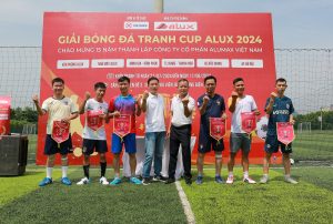 CHÀO MỪNG GIẢI BÓNG ĐÁ "TRANH CUP ALUX 2024"