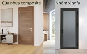 So sánh cửa nhôm Xingfa và cửa nhựa Composite