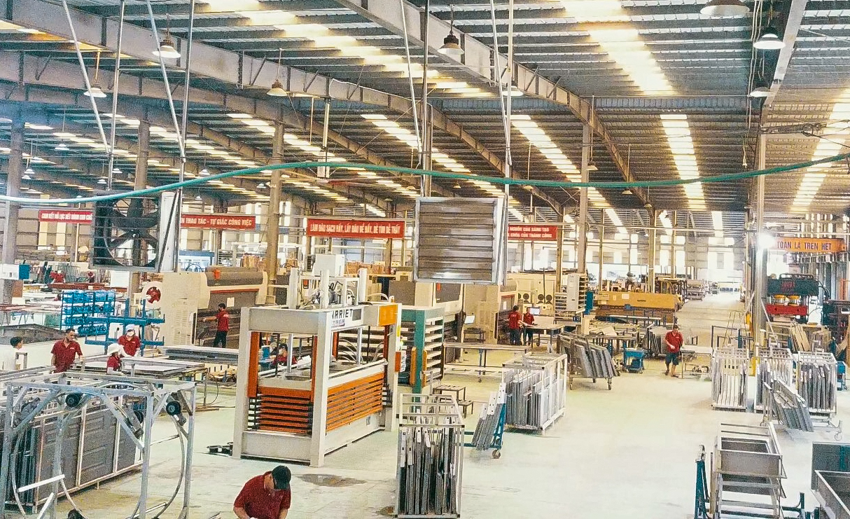 Ảnh nhà máy Alumax 