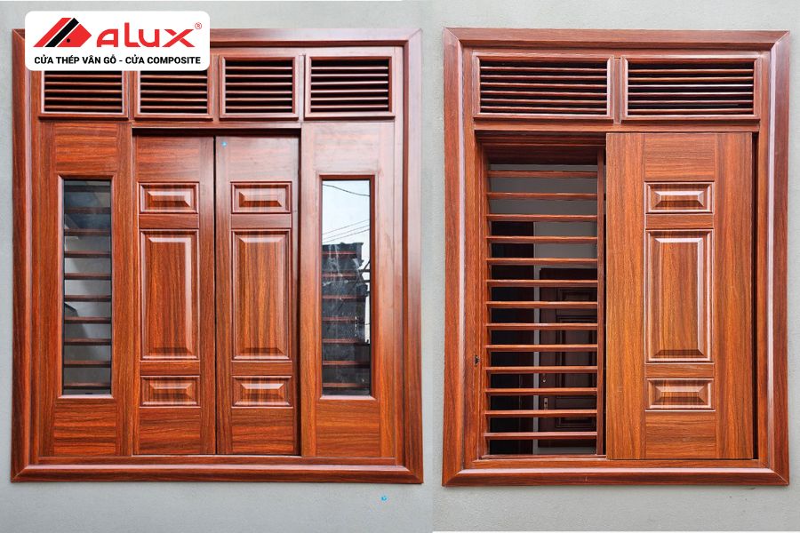 Lý Do Cửa Sổ Thép Vân Gỗ Được Ưa Chuộng Hiện Nay