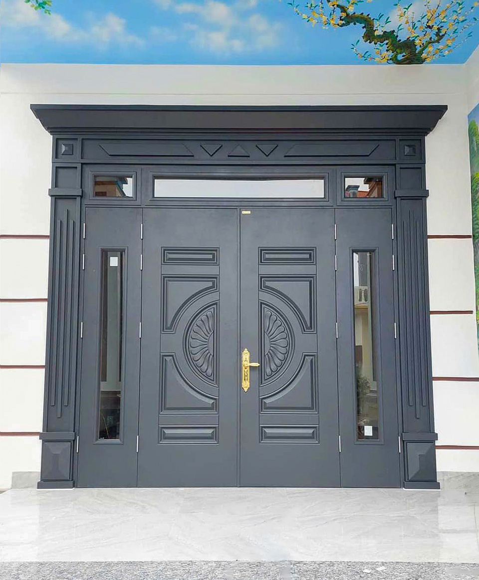 Lưu ý khi mua cửa thép vân gỗ tại Nam Định
