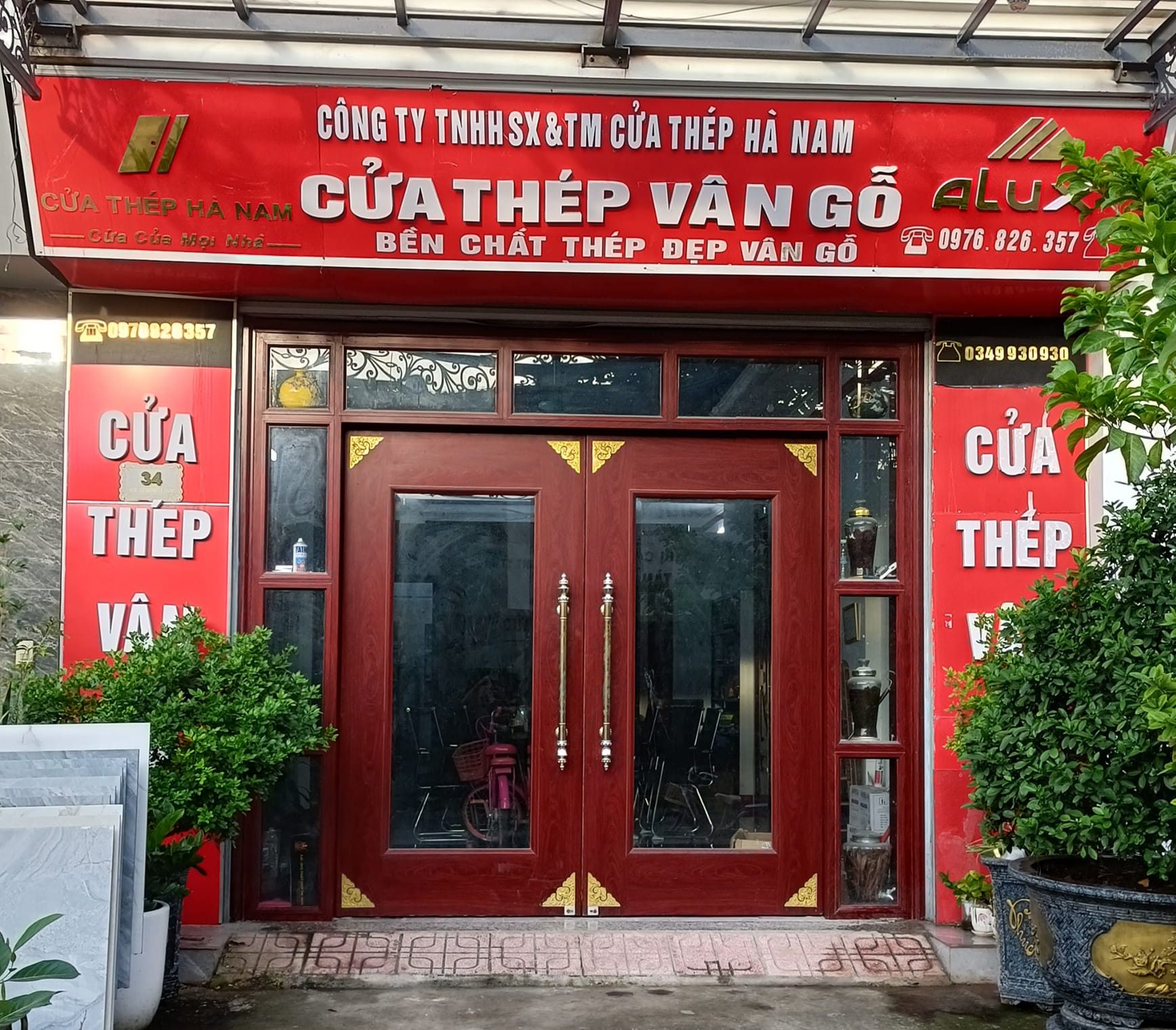 Cửa Thép Tuấn Huyền – Số 34/100 đường Lê Chân, P. Châu Sơn, TP. Phủ Lý