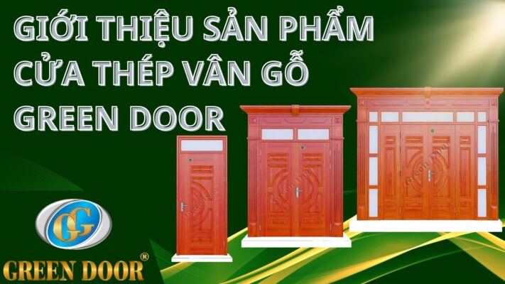 Cửa thép vân gỗ Greendoor