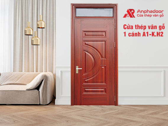 Cửa thép vân gỗ Anphadoor