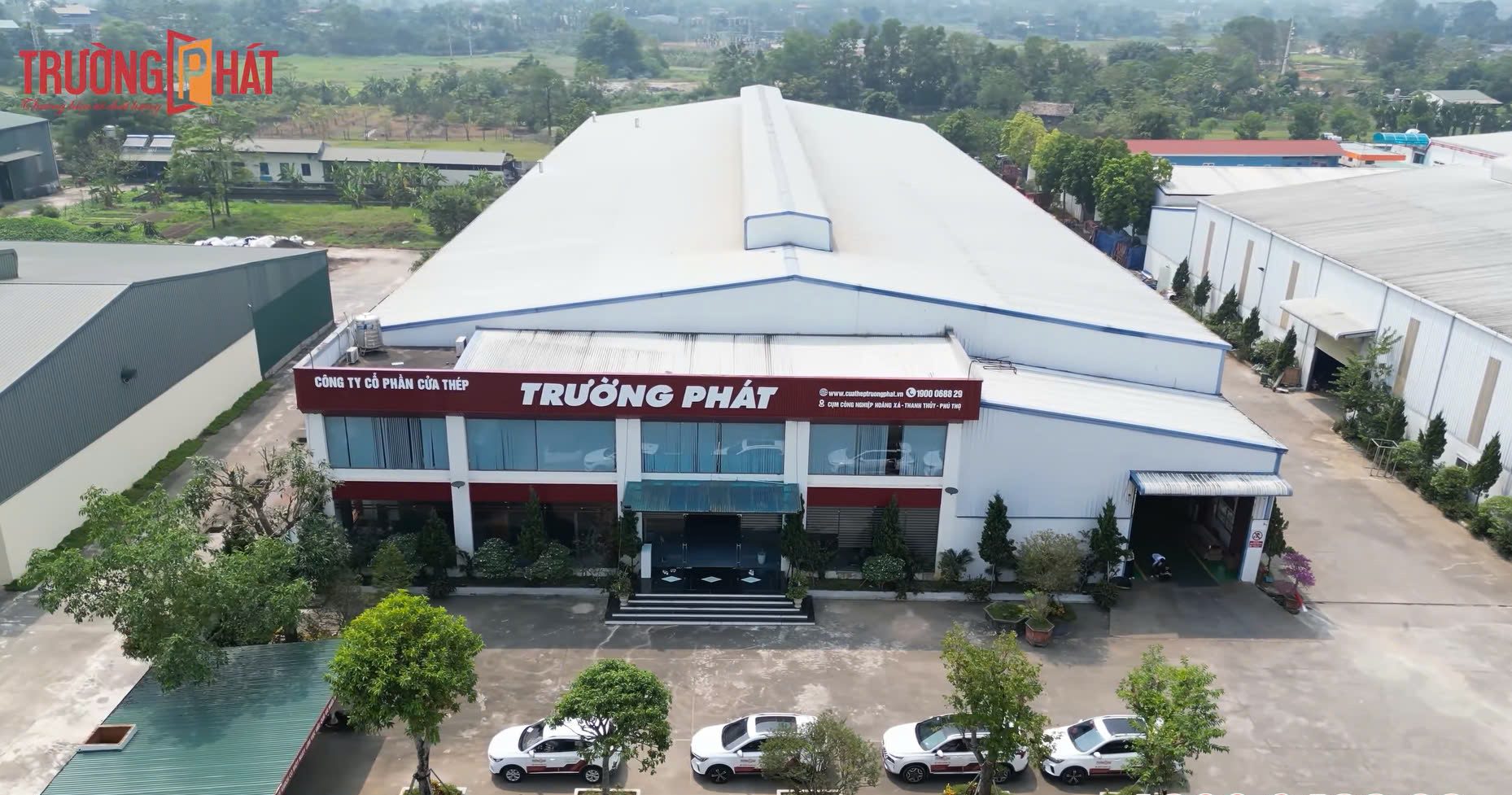 Cửa thép vân gỗ Trường Phát