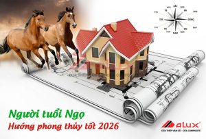 Hướng phong thủy cát lợi cho từng tuổi Ngọ năm 2026