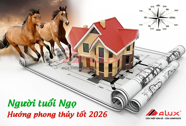 Hướng phong thủy cát lợi cho từng tuổi Ngọ năm 2026 Hướng phong thủy cát lợi cho từng tuổi Ngọ năm 2026