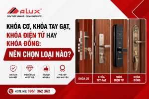 Nên lựa chọn loại khóa nào cho từng nhu cầu sử dụng?