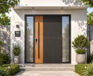 Nhà phố hiện đại nên dùng loại cửa nào?