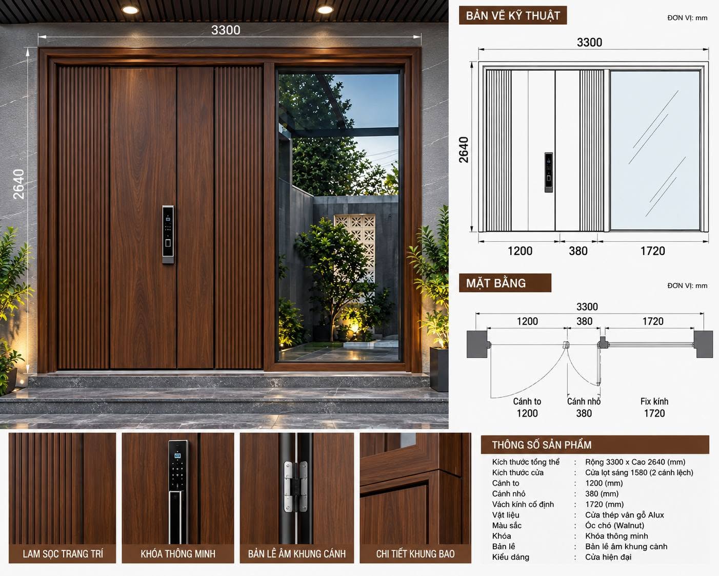 Những điều cần biết trước khi đặt làm cửa cho công trình mới